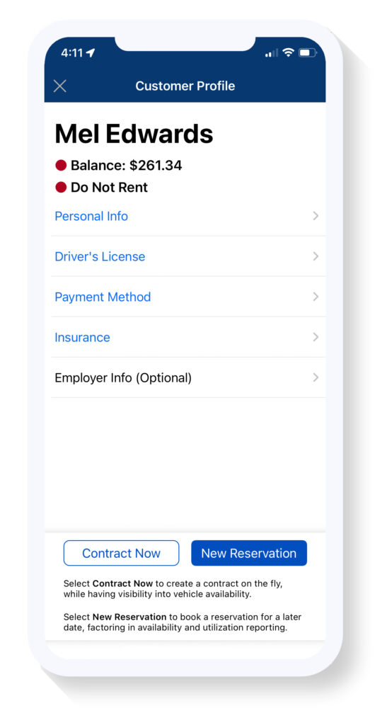 Dealerware New Features - Mobile alerts - Do not rent - Outstanding Balance