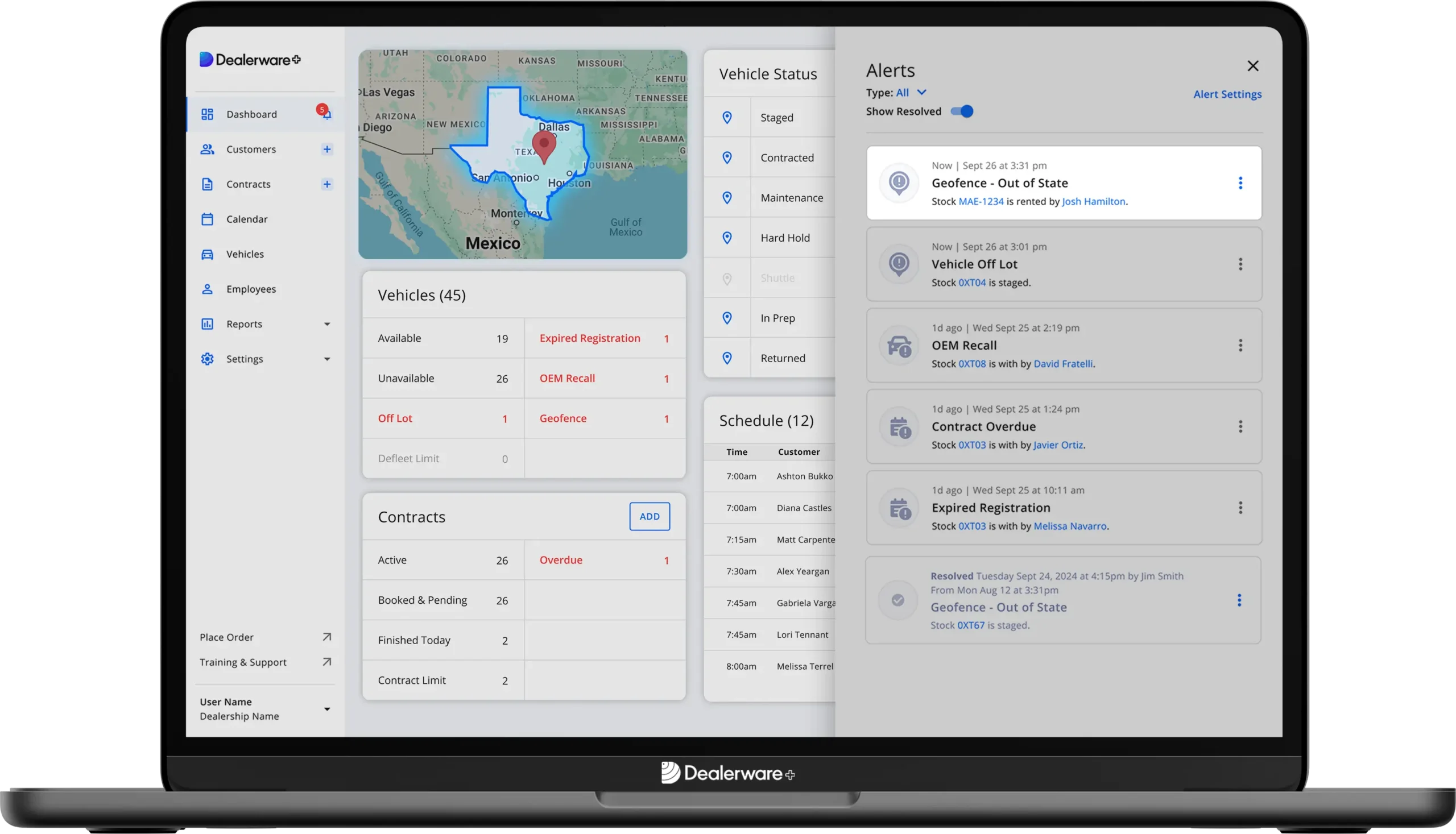 geofencing map