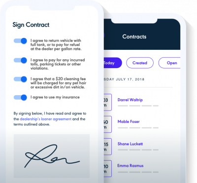 Pricing page - Mobile contracts dual phone